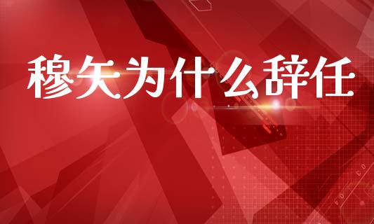 穆矢为什么辞任_https://m.lcpcjs.com_白银期货保证金_第1张