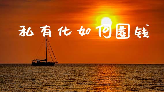 私有化如何圈钱_https://m.lcpcjs.com_期货交易_第1张