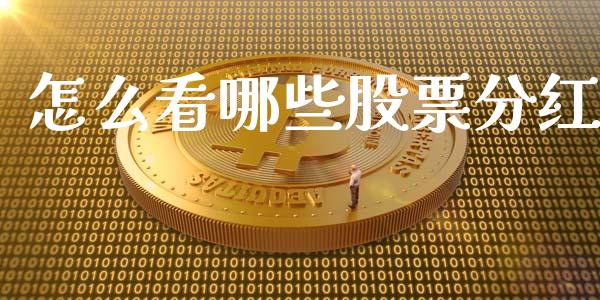 怎么看哪些股票分红_https://m.lcpcjs.com_期货交易_第1张