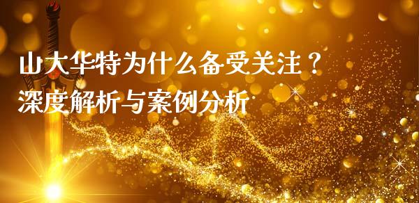 山大华特为什么备受关注？深度解析与案例分析_https://m.lcpcjs.com_恒指期货保证金_第1张