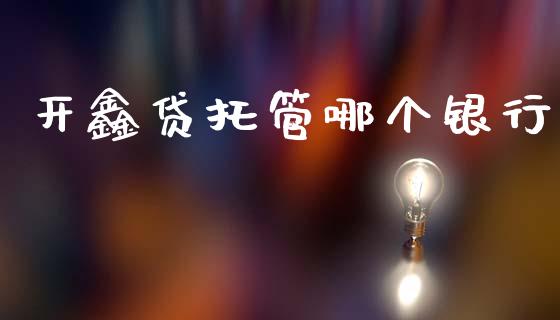 开鑫贷托管哪个银行_https://m.lcpcjs.com_恒指期货保证金_第1张