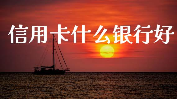 信用卡什么银行好_https://m.lcpcjs.com_期货交易_第1张