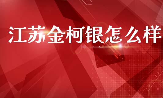 江苏金柯银怎么样_https://m.lcpcjs.com_期货交易时间_第1张