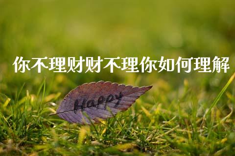 你不理财财不理你如何理解_https://m.lcpcjs.com_恒指期货保证金_第1张