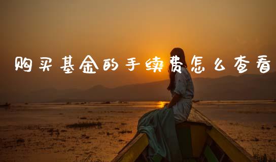 购买基金的手续费怎么查看_https://m.lcpcjs.com_白银期货保证金_第1张