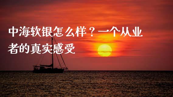 中海软银怎么样？一个从业者的真实感受_https://m.lcpcjs.com_恒指期货保证金_第1张