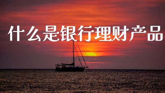 什么是银行理财产品_https://m.lcpcjs.com_恒指期货保证金_第1张