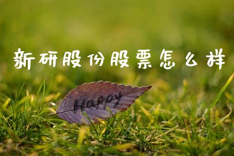 新研股份股票怎么样_https://m.lcpcjs.com_期货交易_第1张