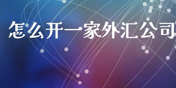 怎么开一家外汇公司_https://m.lcpcjs.com_白银期货保证金_第1张