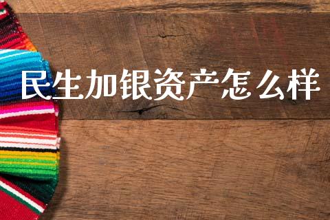 民生加银资产怎么样_https://m.lcpcjs.com_白银期货保证金_第1张