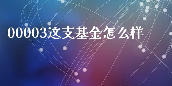 00003这支基金怎么样_https://m.lcpcjs.com_恒指期货保证金_第1张