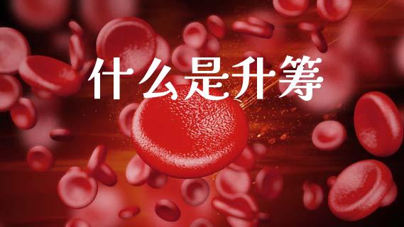 什么是升筹_https://m.lcpcjs.com_恒指期货保证金_第1张