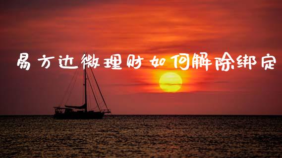 易方达微理财如何解除绑定_https://m.lcpcjs.com_恒指期货保证金_第1张