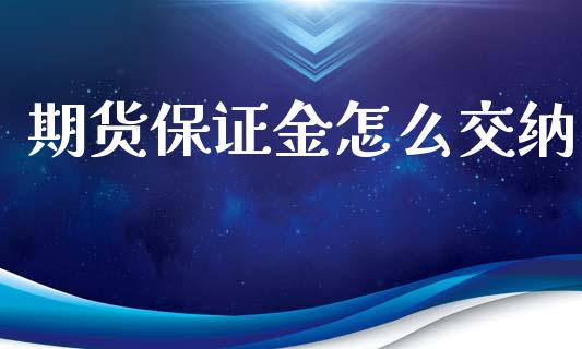 期货保证金怎么交纳_https://m.lcpcjs.com_恒指期货保证金_第1张