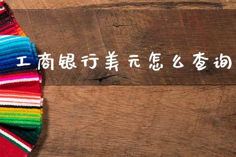工商银行美元怎么查询_https://m.lcpcjs.com_恒指期货保证金_第1张