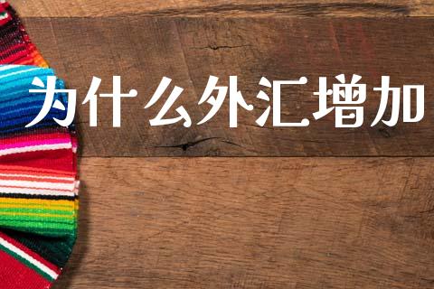 为什么外汇增加_https://m.lcpcjs.com_期货交易时间_第1张