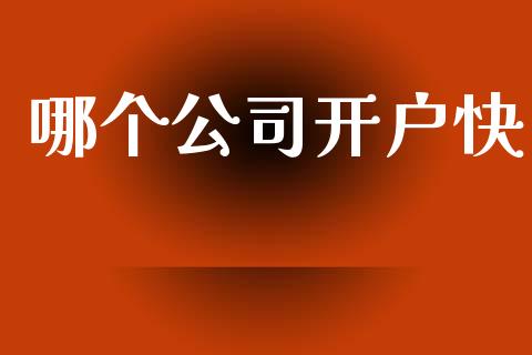 哪个公司开户快_https://m.lcpcjs.com_期货交易_第1张