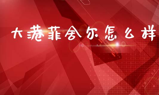 大港菲舍尔怎么样_https://m.lcpcjs.com_期货交易时间_第1张