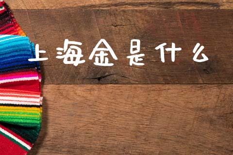 上海金是什么_https://m.lcpcjs.com_恒指期货保证金_第1张