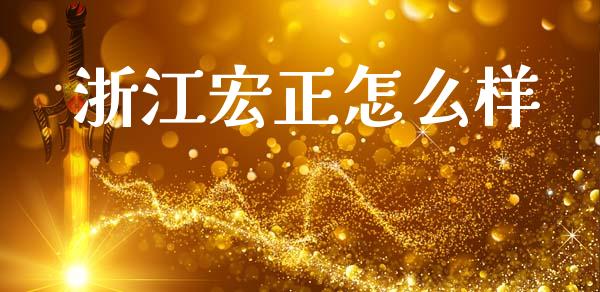 浙江宏正怎么样_https://m.lcpcjs.com_恒指期货保证金_第1张