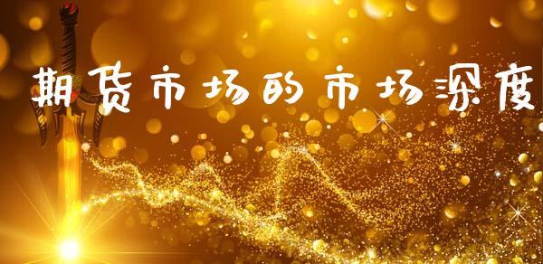 期货市场的市场深度_https://m.lcpcjs.com_期货交易时间_第1张