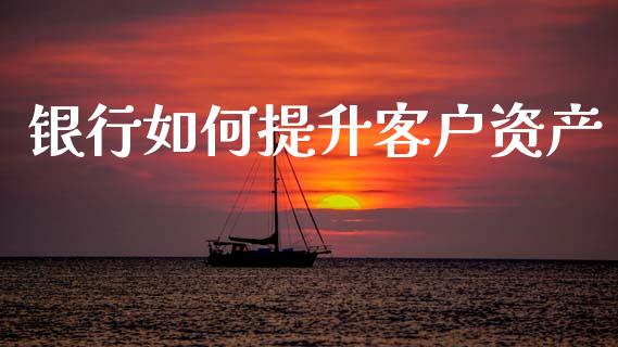 银行如何提升客户资产_https://m.lcpcjs.com_期货交易时间_第1张