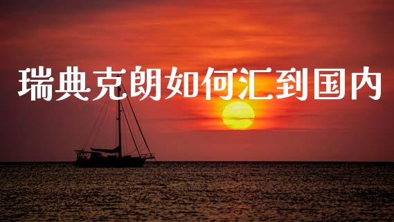 瑞典克朗如何汇到国内_https://m.lcpcjs.com_白银期货保证金_第1张