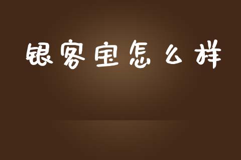 银客宝怎么样_https://m.lcpcjs.com_期货交易时间_第1张