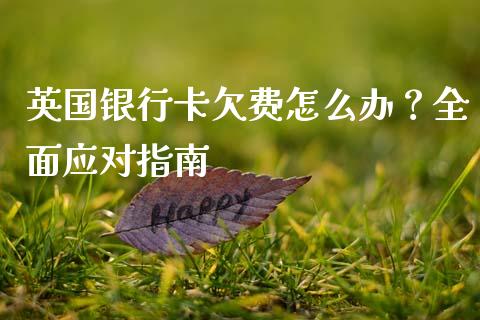 英国银行卡欠费怎么办？全面应对指南_https://m.lcpcjs.com_白银期货保证金_第1张