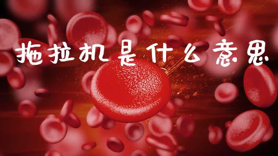 拖拉机是什么意思_https://m.lcpcjs.com_恒指期货保证金_第1张