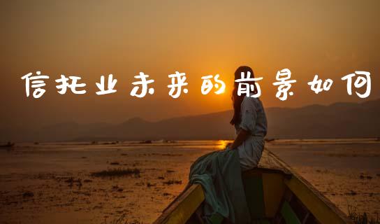 信托业未来的前景如何_https://m.lcpcjs.com_恒指期货保证金_第1张