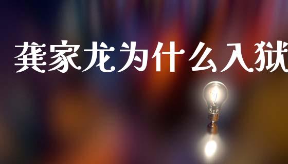 龚家龙为什么入狱_https://m.lcpcjs.com_白银期货保证金_第1张