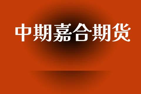 中期嘉合期货_https://m.lcpcjs.com_恒指期货保证金_第1张