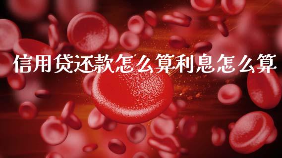 信用贷还款怎么算利息怎么算_https://m.lcpcjs.com_期货交易时间_第1张