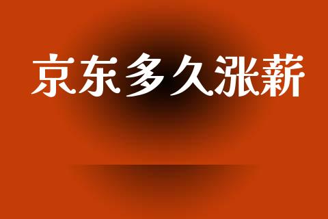 京东多久涨薪_https://m.lcpcjs.com_白银期货保证金_第1张