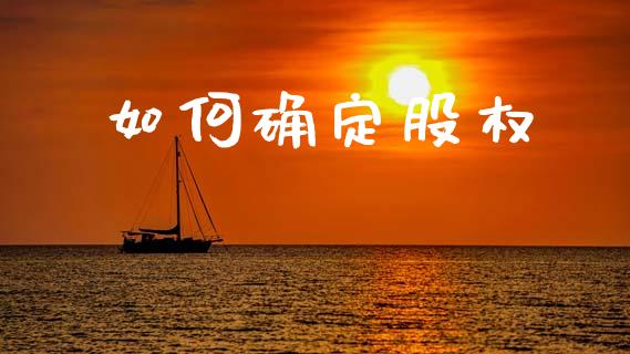 如何确定股权_https://m.lcpcjs.com_期货交易时间_第1张