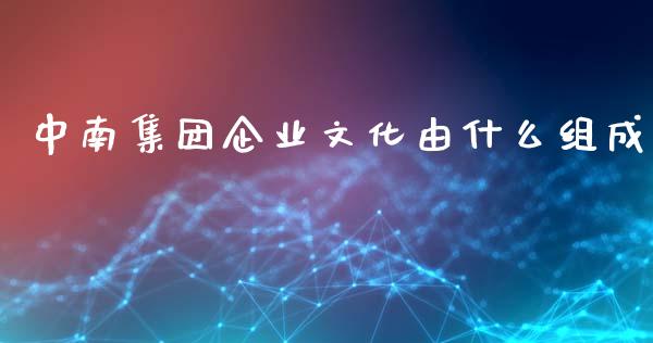 中南集团企业文化由什么组成_https://m.lcpcjs.com_白银期货保证金_第1张