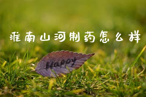 淮南山河制药怎么样_https://m.lcpcjs.com_恒指期货保证金_第1张