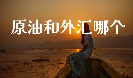 原油和外汇哪个_https://m.lcpcjs.com_恒指期货保证金_第1张