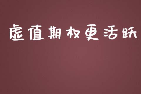 虚值期权更活跃_https://m.lcpcjs.com_白银期货保证金_第1张