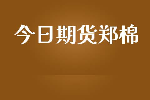 今日期货郑棉_https://m.lcpcjs.com_期货交易_第1张