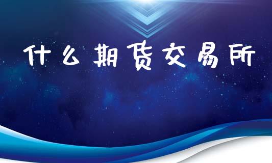 什么期货交易所_https://m.lcpcjs.com_期货交易时间_第1张