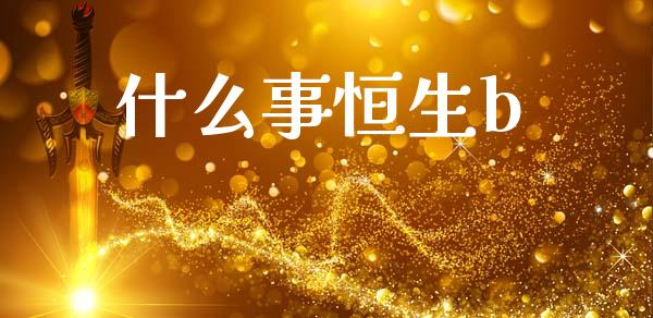 什么事恒生b_https://m.lcpcjs.com_期货交易_第1张