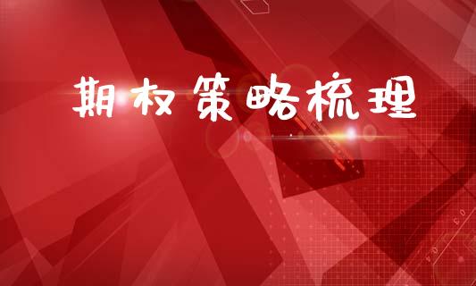 期权策略梳理_https://m.lcpcjs.com_期货交易_第1张