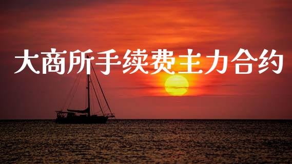 大商所手续费主力合约_https://m.lcpcjs.com_期货交易_第1张