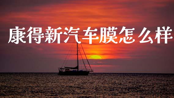 康得新汽车膜怎么样_https://m.lcpcjs.com_期货交易_第1张