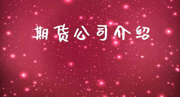 期货公司介绍_https://m.lcpcjs.com_恒指期货保证金_第1张