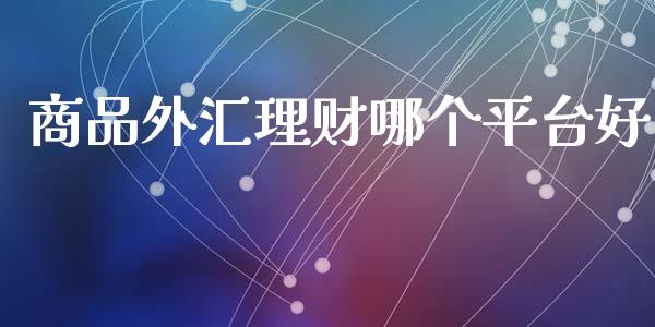 商品外汇理财哪个平台好_https://m.lcpcjs.com_白银期货保证金_第1张