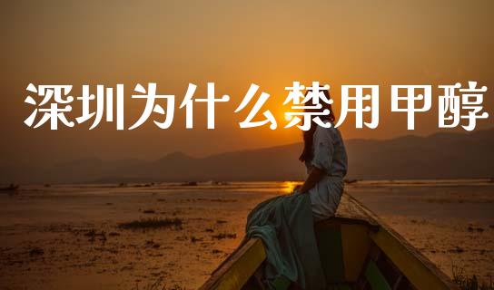 深圳为什么禁用甲醇_https://m.lcpcjs.com_期货交易_第1张