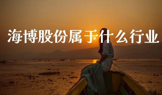 海博股份属于什么行业_https://m.lcpcjs.com_期货交易_第1张